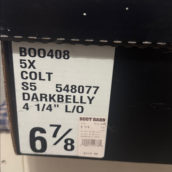 Cody James tan Cowboy Hat 6 7/8” 5XXXXX - Picture 2 of 6